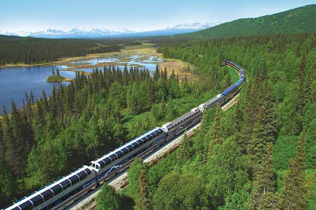 holland america cruisetour train