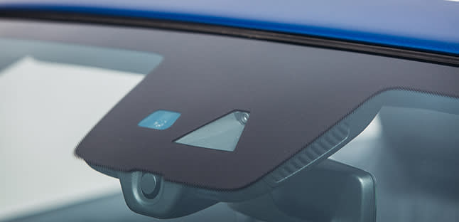 ADAS system on a windshield