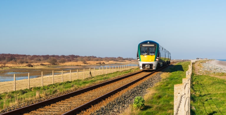 travel by train in ireland