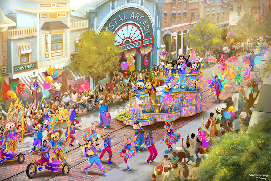 celebrate happy cavalcade at disneyland