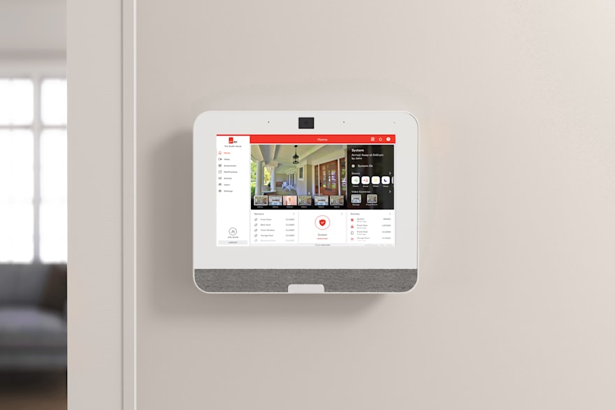 A smart thermostat