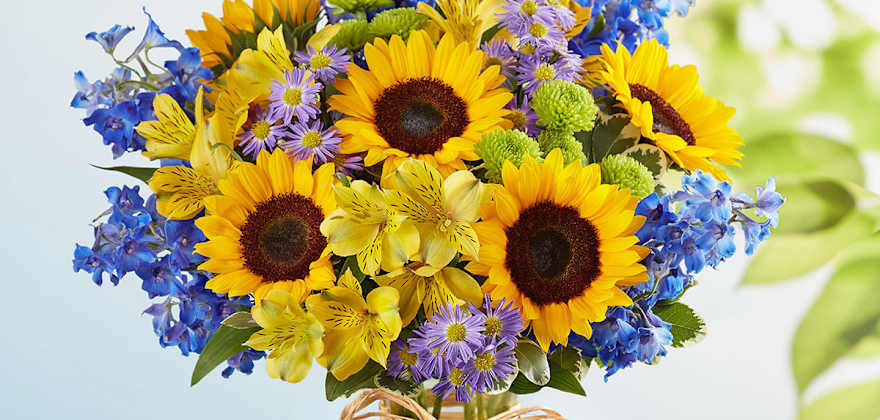 bouquet of flowers from 1-800flowers.com