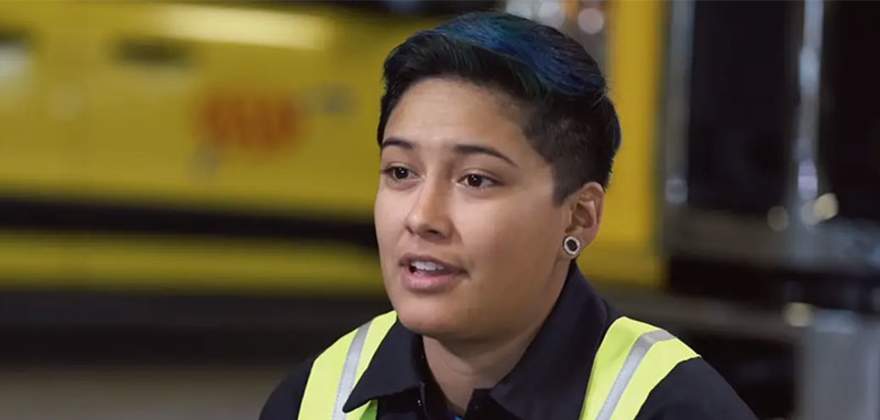 photo of CC, a roadside service technician for AAA