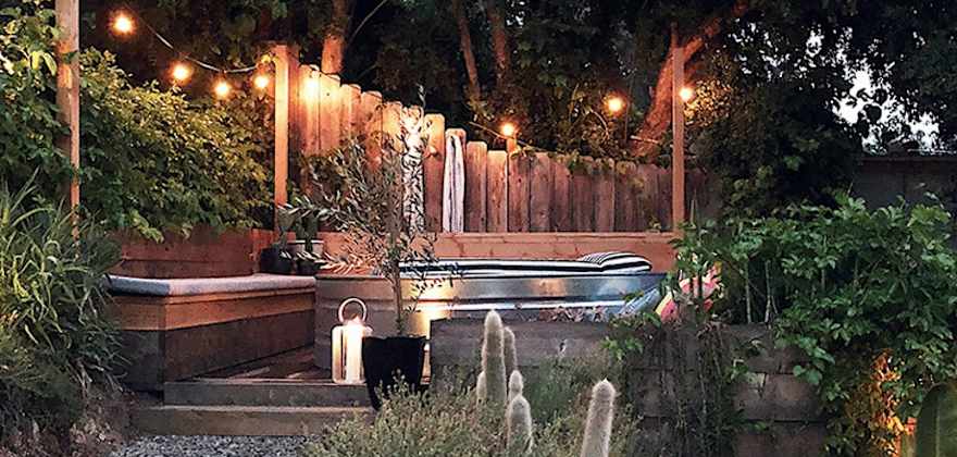 AAA Member's beautiful backyard