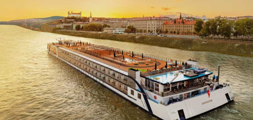 luxury vacation amawaterways ship on danube