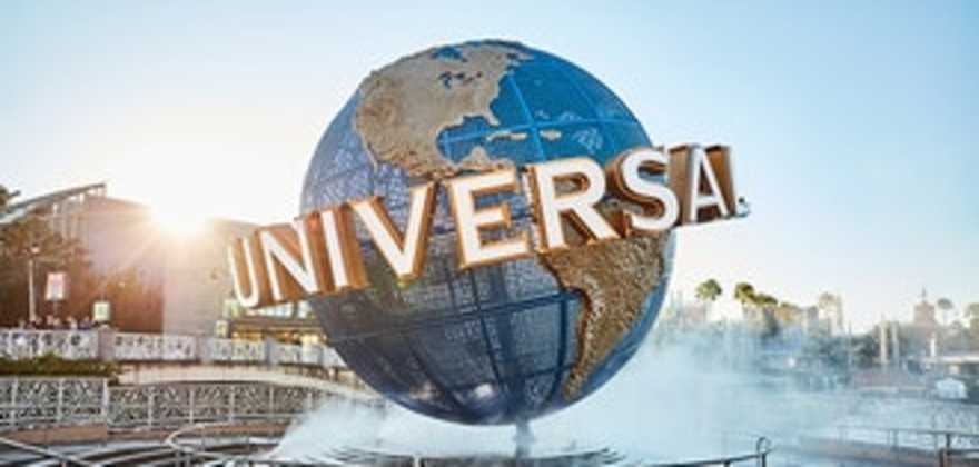 Universal Orlando Resort globe in Florida