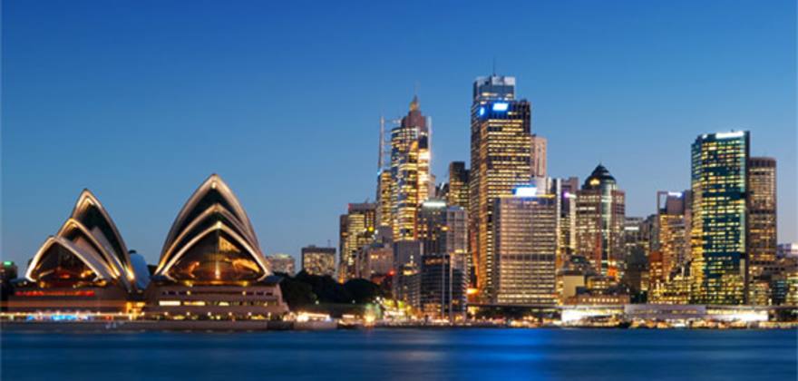 australia waterfront south pacific