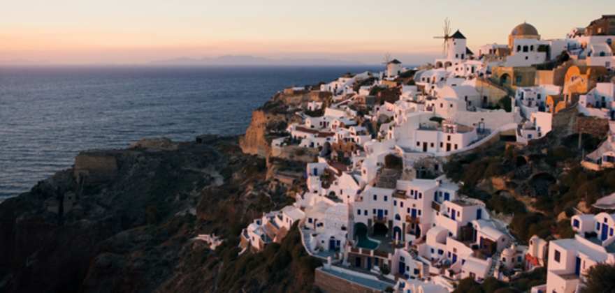 cruise with aaa travel and visit santorini in greece