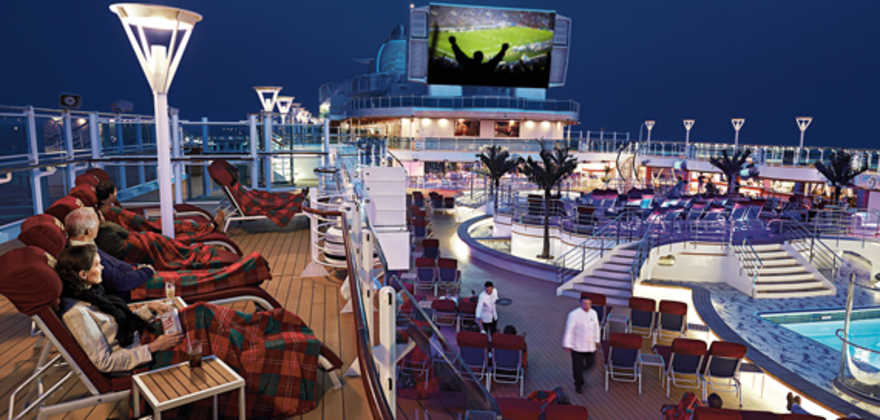 cruise with aaa travel and watch movies under the stars