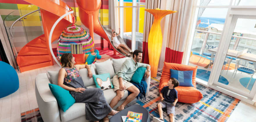 family in grand suite