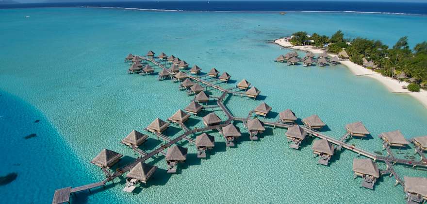 see sunset on moorea on a tahiti vacation