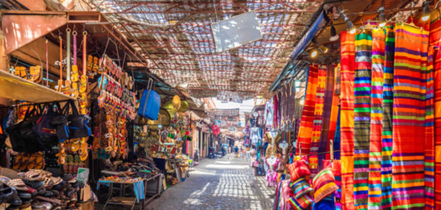 market in morocco