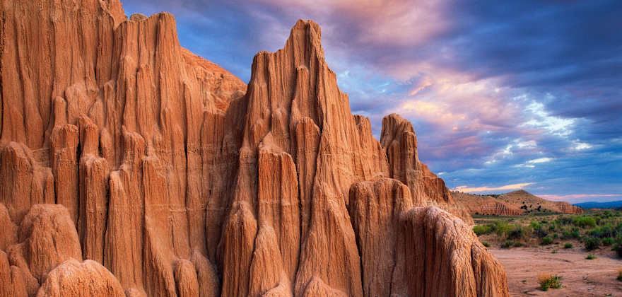 Cathedral Gorge State Park, Nevada.