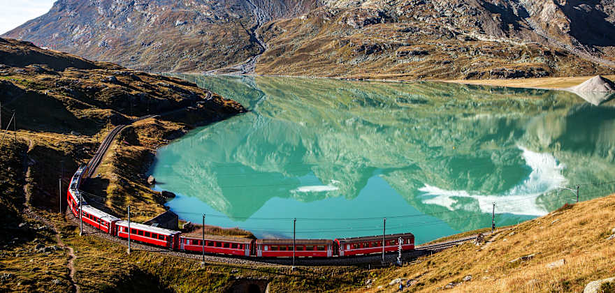 bernina express in switzerland