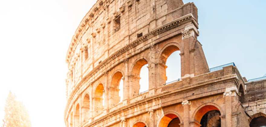 coliseum at sunrise 