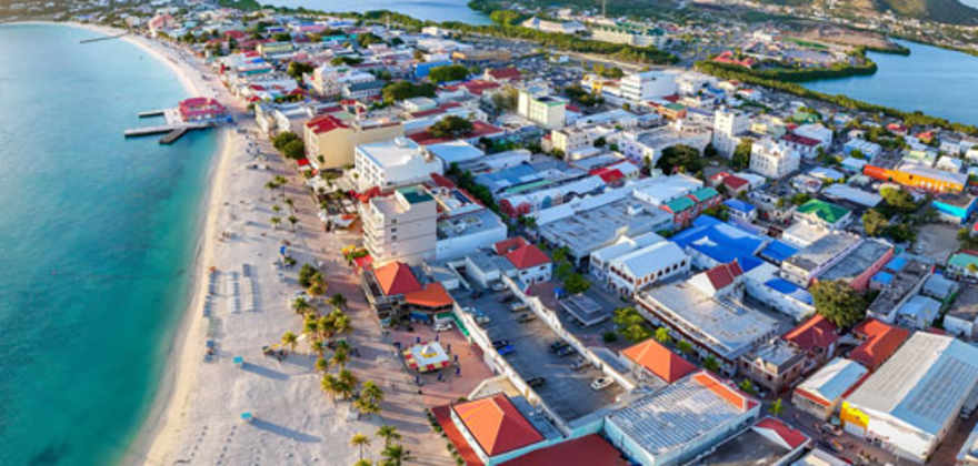 caribbean beach view