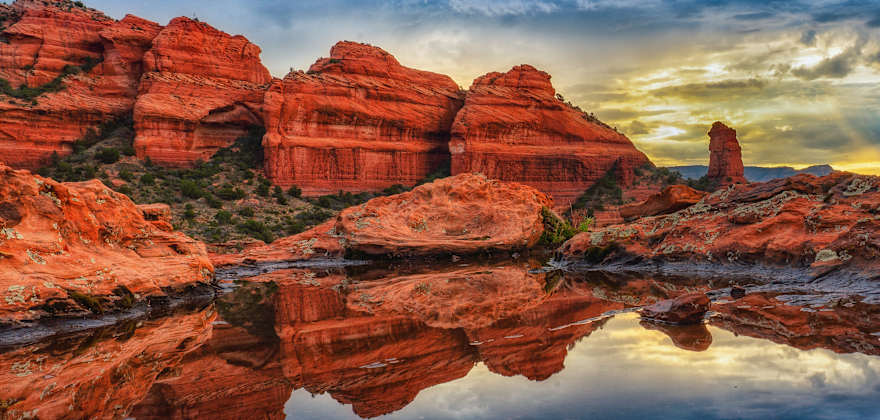 Sedona Reflection