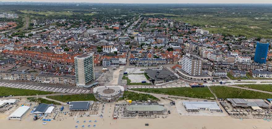 zandvoort, netherlands coastal cityscape