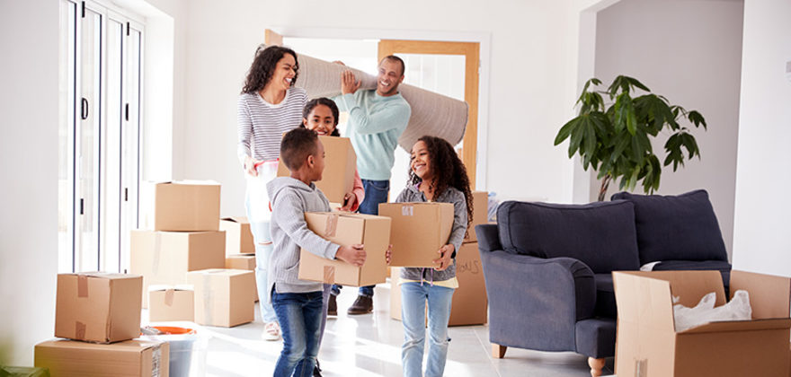 AAA Members move into their new home