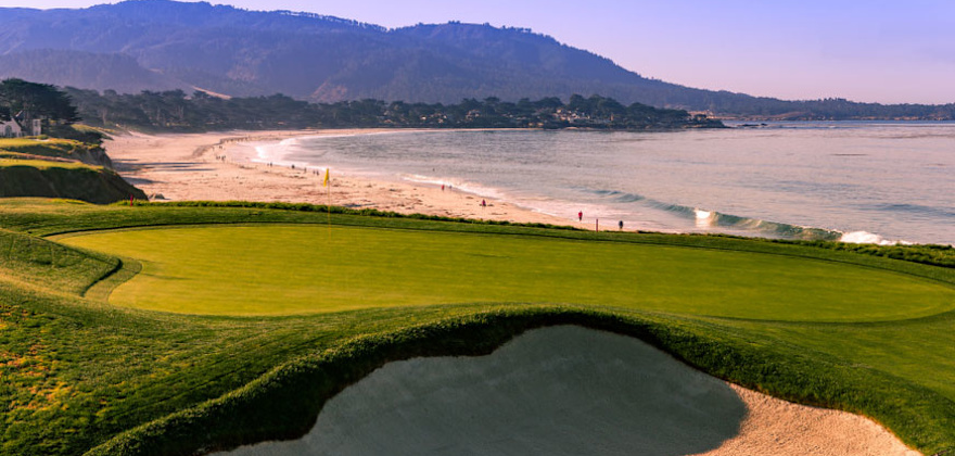 monterey golf course and beach