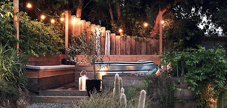 AAA Member's beautiful backyard
