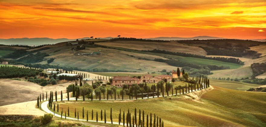 start planning a trip to see tuscany