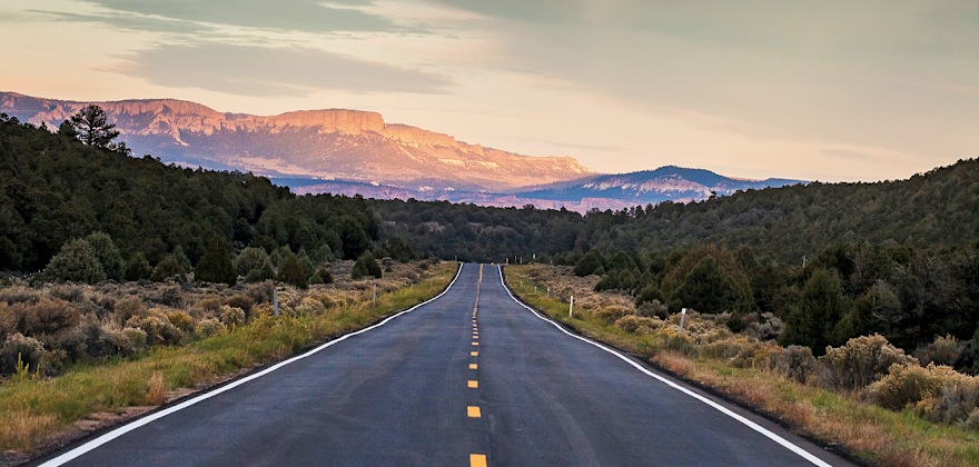 Scenic State Route 143 in Utah