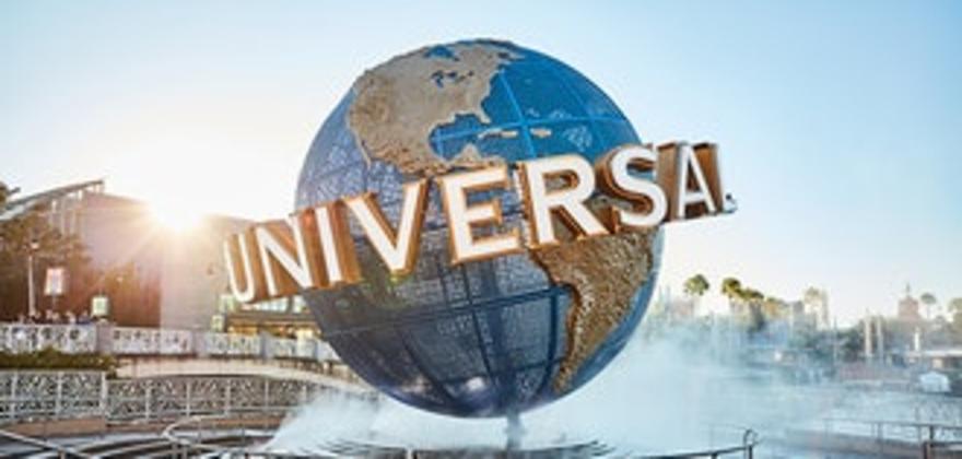 Universal Orlando Resort globe in Florida