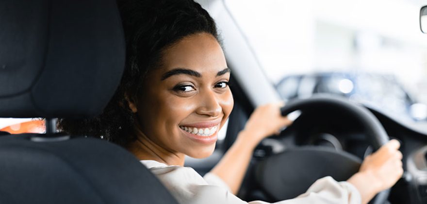 AAA Member driving to the branch for DMV services