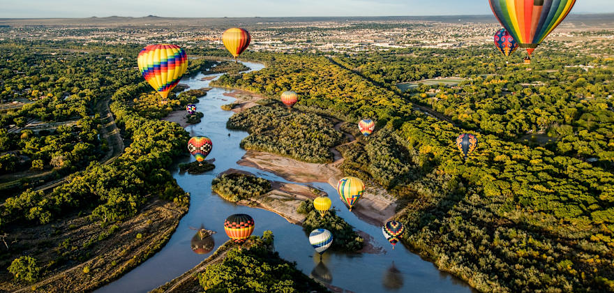 Albuquerque hot air balloon festival