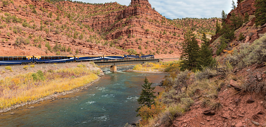 Rocky Mountaineer’s Rockies to the Red Rocks on the rails in Utah.