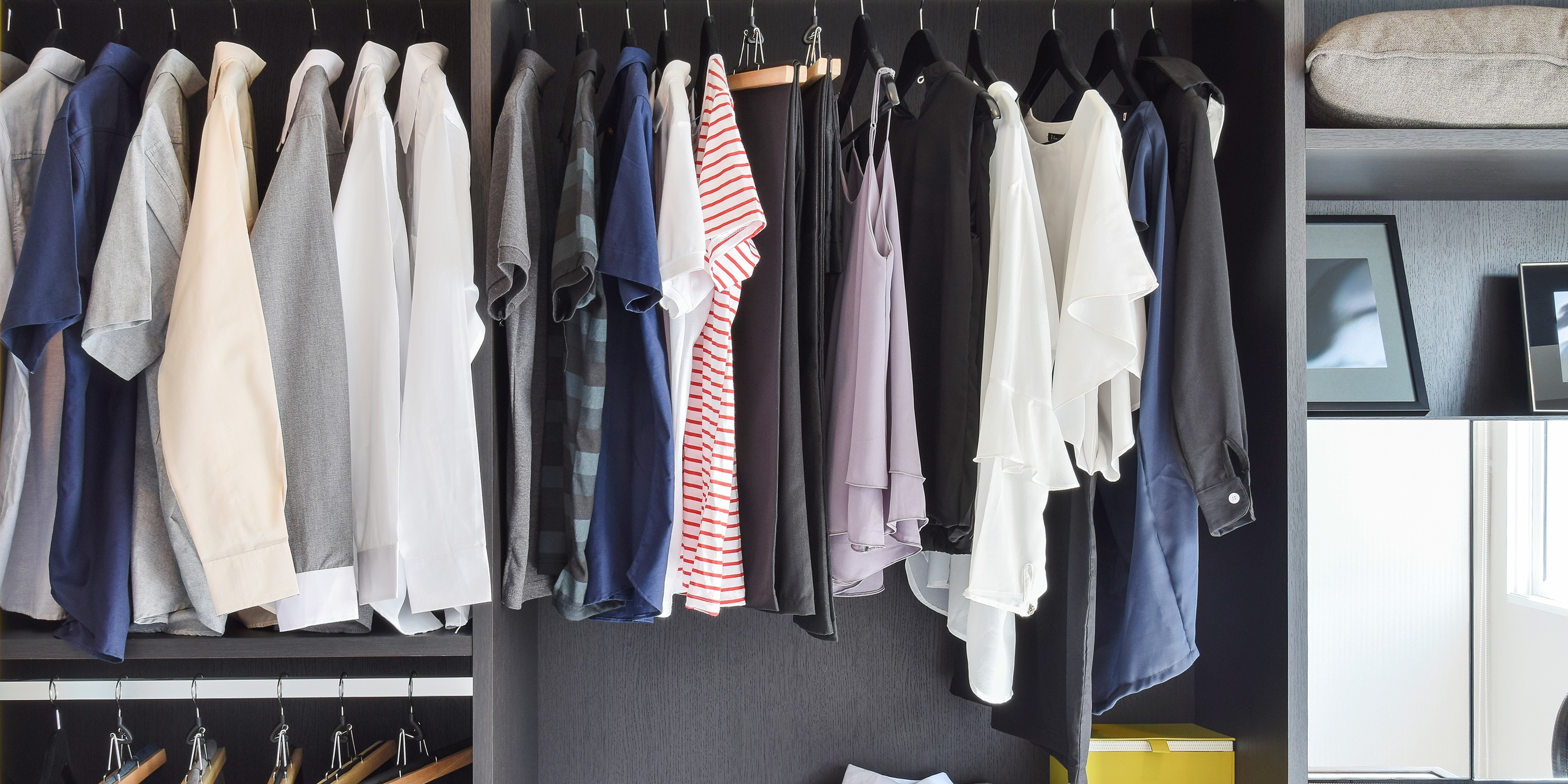 How I Doubled The Storage Space in Our Coat & Cleaning Closet