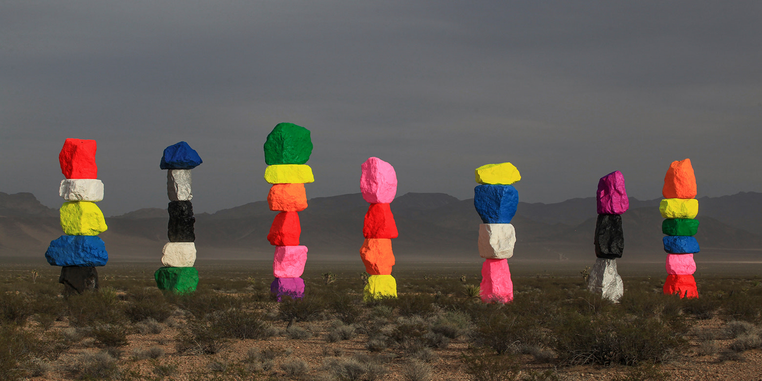 A vast sculpture in the Nevada desert is finished at last