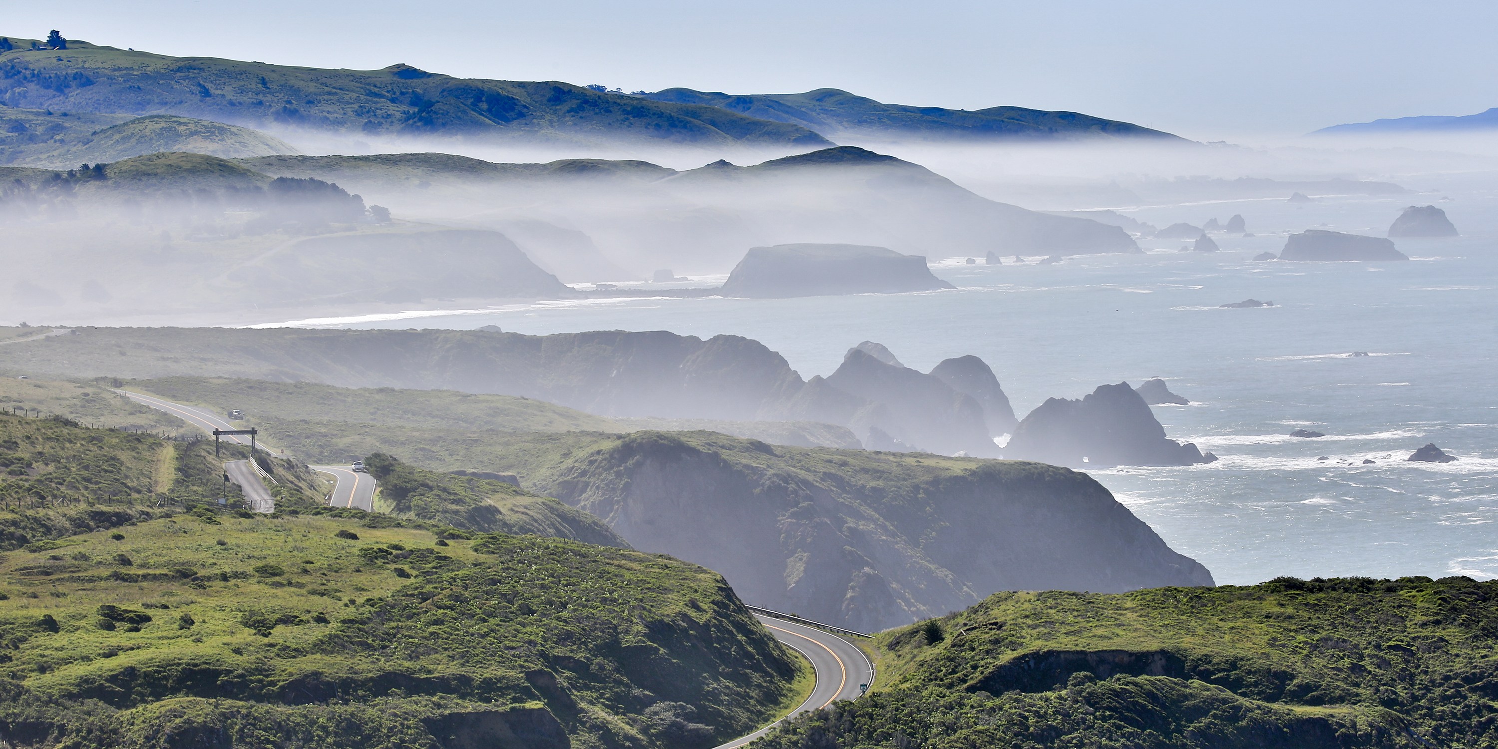 Road Trip Highway 1 From Golden Gate Bridge to Bodega Bay Via