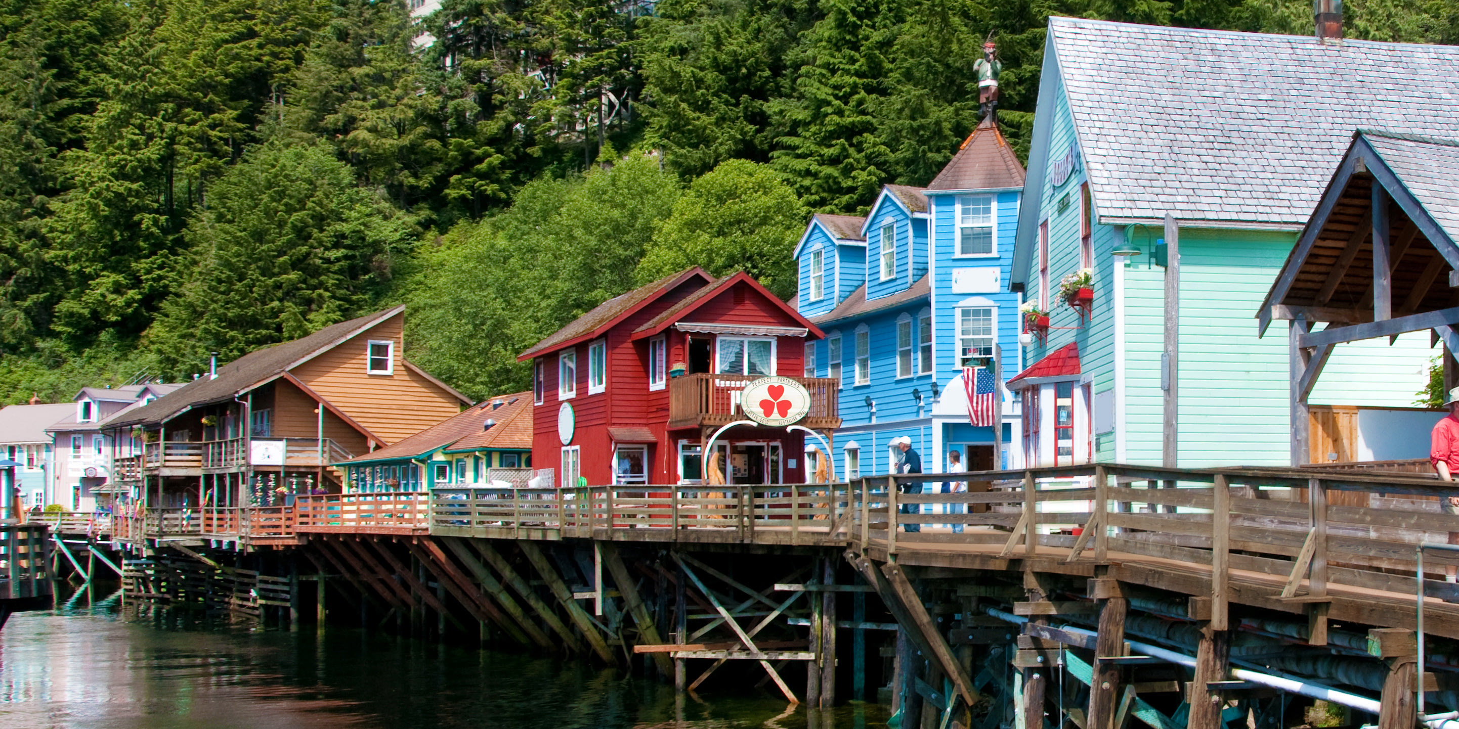 Ketchikan By Boardwalk Personal Puzzle - 210 Piece Jigsaw Puzzle For Adults And Families