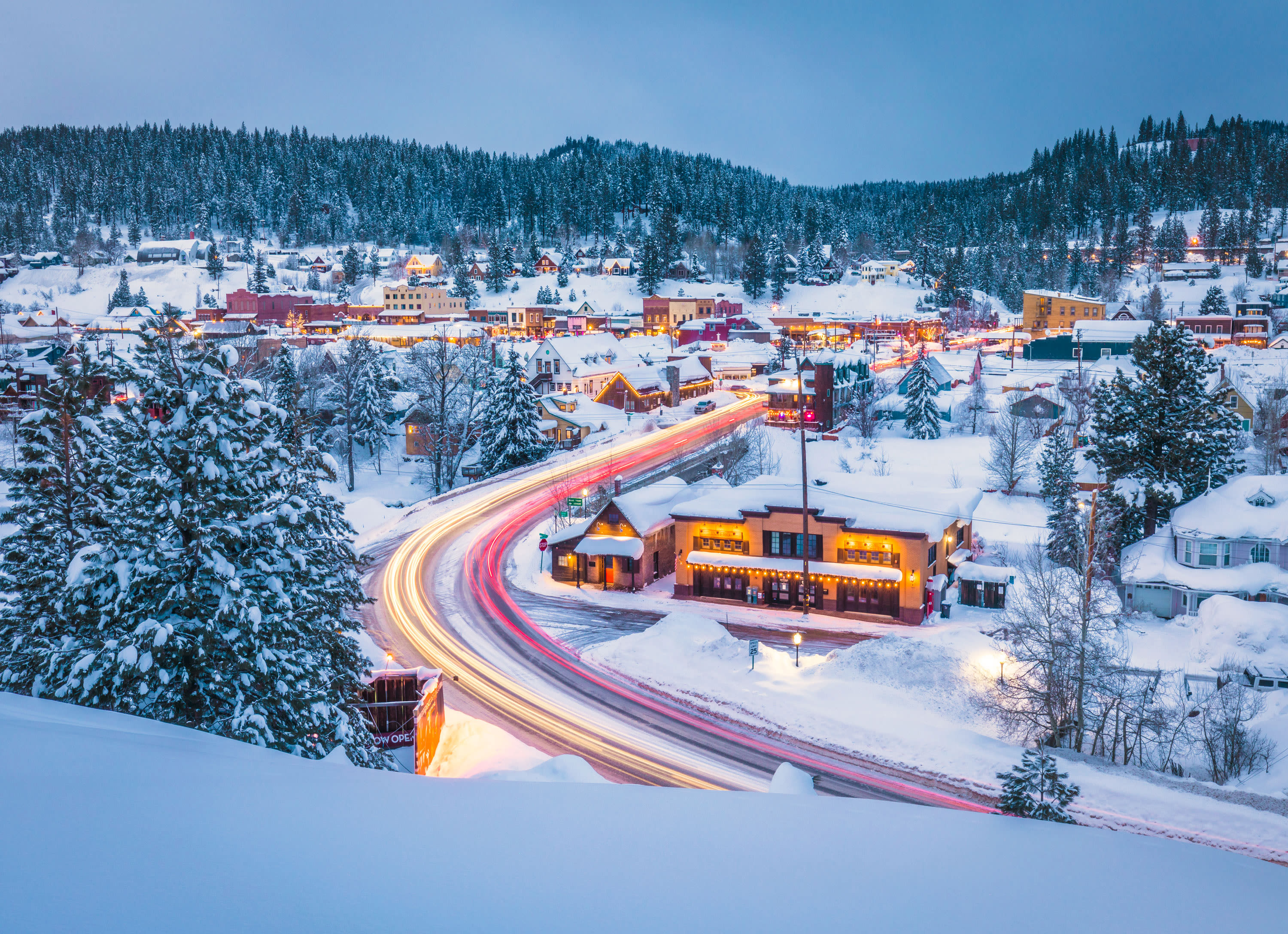 Favorite Mountain Towns for Winter Via