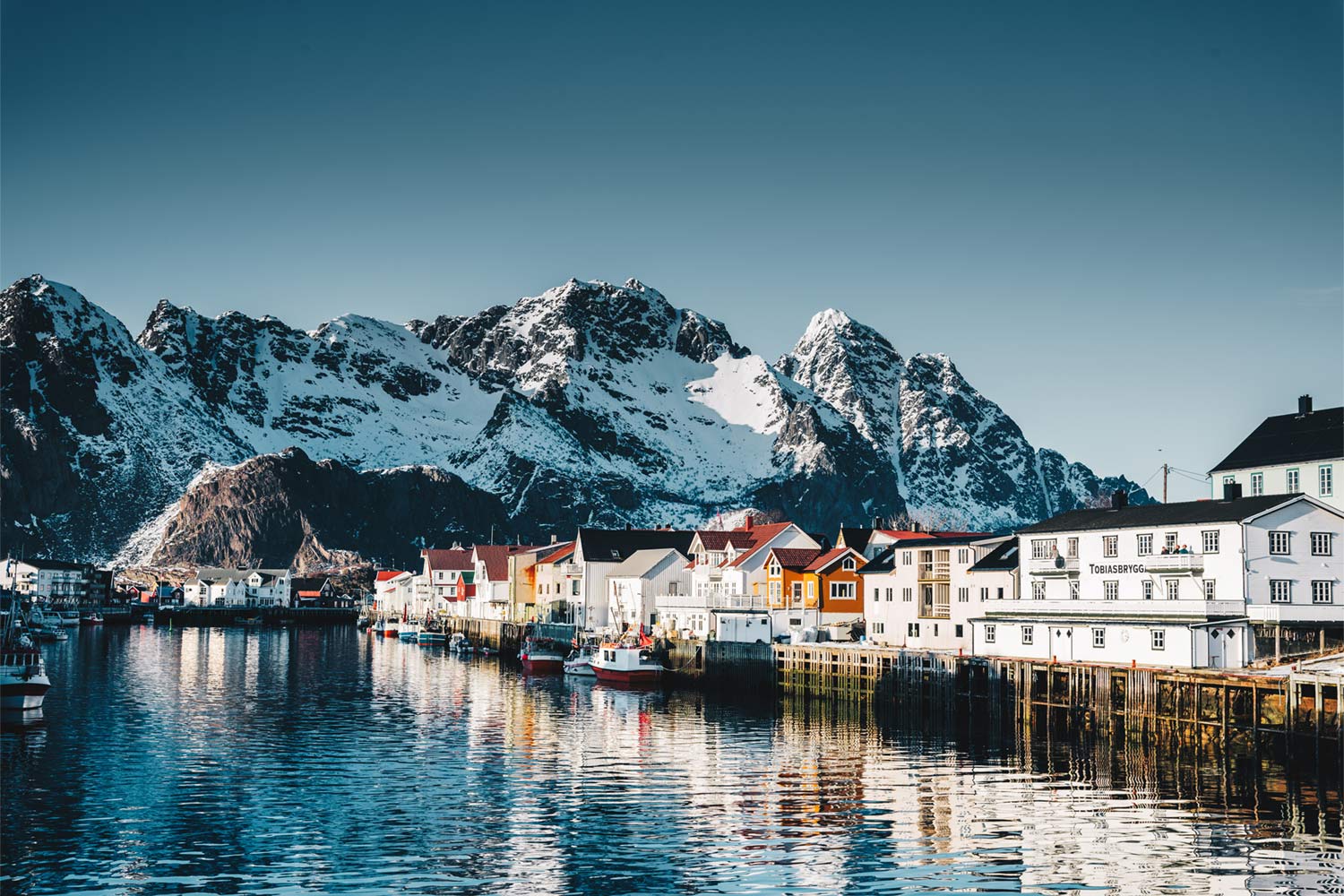 fishing village in norway
