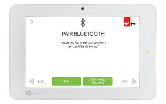 Control Panel settings pair bluetooth screen