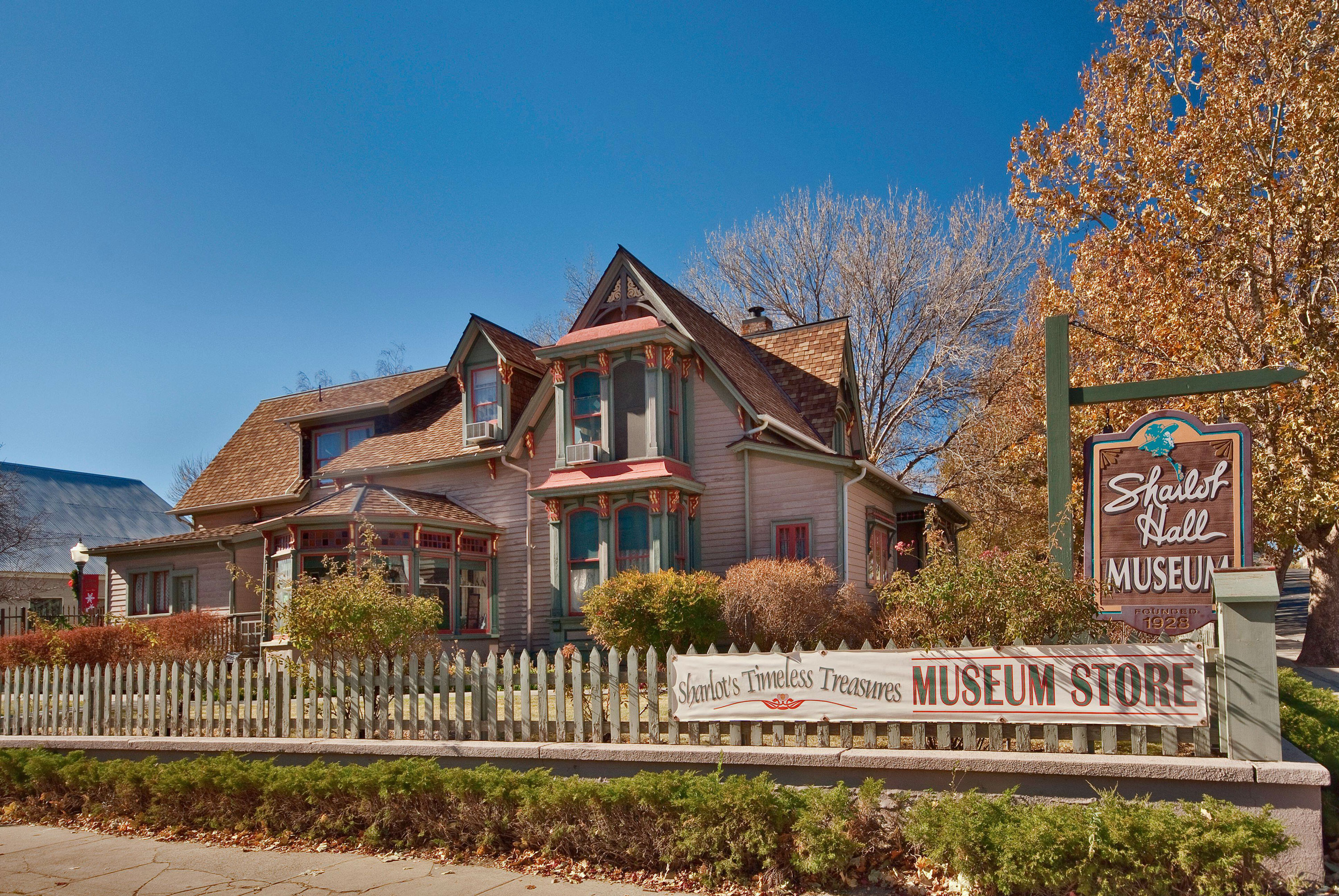 Exterior of Sharlot Hall Museum in Precott, Arizona