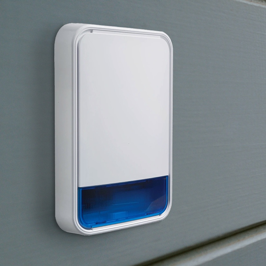Outdoor Siren Alarm with Strobe