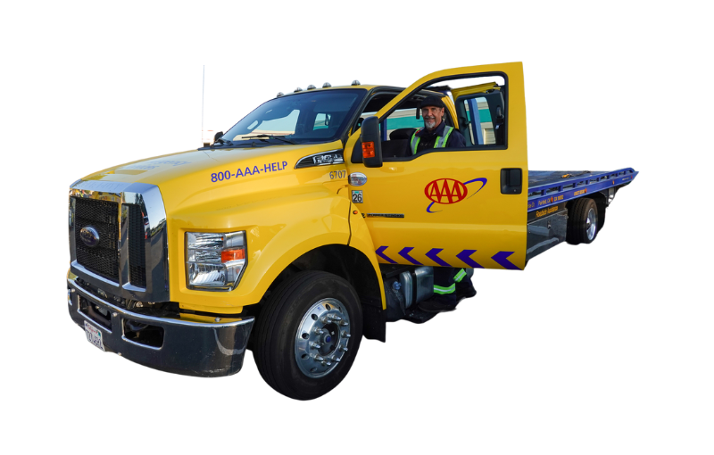 AAA Roadside Assistance Truck